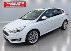 2014 Ford Focus 1.5 T Ecoboost Titanium X in White — image 3