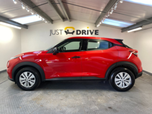 2023 Nissan Juke 1.0 Dig-T Visia SUV 5dr Petrol Manual Euro 6 (s/s) (114 Ps) in Red — image 2