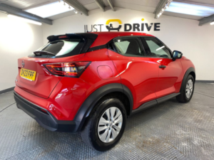 2023 Nissan Juke 1.0 Dig-T Visia SUV 5dr Petrol Manual Euro 6 (s/s) (114 Ps) in Red — image 5