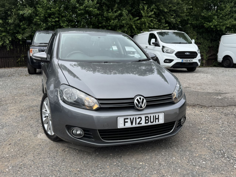 2012 Volkswagen Golf 2.0 Tdi Gt (leather) Hatchback 5dr Diesel DSG Euro 5 (140 Ps) in Grey — image 1