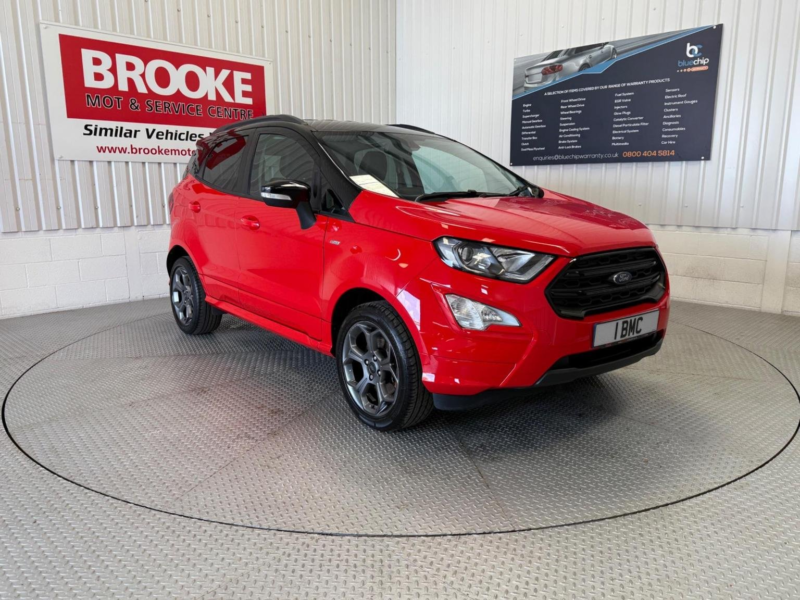 2018 Ford Ecosport 1.0t Ecoboost St-Line Euro 6 (s/s) 5dr in Red — image 1