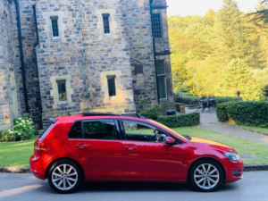 2015 Volkswagen Golf 2.0 Tdi Bluemotion Tech Gt in Red — image 3