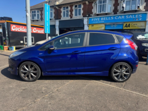 2017 Ford Fiesta 1.0t Ecoboost St-Line Euro 6 (s/s) 5dr in Blue — image 2