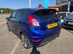 2017 Ford Fiesta 1.0t Ecoboost St-Line Euro 6 (s/s) 5dr in Blue — image 3