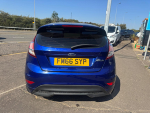 2017 Ford Fiesta 1.0t Ecoboost St-Line Euro 6 (s/s) 5dr in Blue — image 4