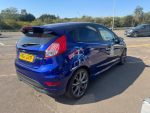 2017 Ford Fiesta 1.0t Ecoboost St-Line Euro 6 (s/s) 5dr in Blue — image 5