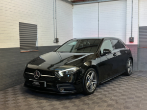 2018 Mercedes-Benz A Class 2.0 A250 Amg Line (premium Plus) Hatchback 5dr Petrol 7g-Dct Euro 6 (s/s) (224 Ps) in Black — image 4