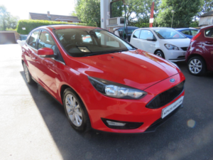 2017 Ford Focus 2.0 Tdci Titanium Euro 6 (s/s) 5dr in Red — image 3