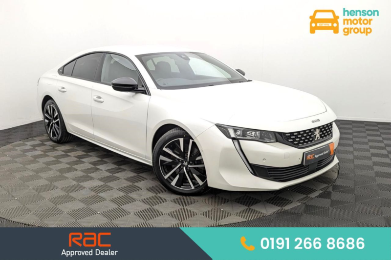 2023 Peugeot 508 1.6 11.8kwh Gt Fastback 5dr Petrol Plug-In Hybrid E-Eat Euro 6 (s/s) (225 Ps) in White — image 1