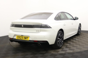 2023 Peugeot 508 1.6 11.8kwh Gt Fastback 5dr Petrol Plug-In Hybrid E-Eat Euro 6 (s/s) (225 Ps) in White — image 4