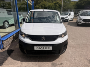 2023 Peugeot Partner 1.5 Bluehdi 950 Professional Premium + Long Panel Van 6dr Diesel Manual Lwb Euro 6 100 Bhp in White — image 2