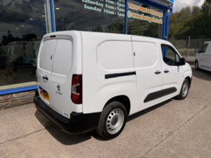 2023 Peugeot Partner 1.5 Bluehdi 950 Professional Premium + Long Panel Van 6dr Diesel Manual Lwb Euro 6 100 Bhp in White — image 6
