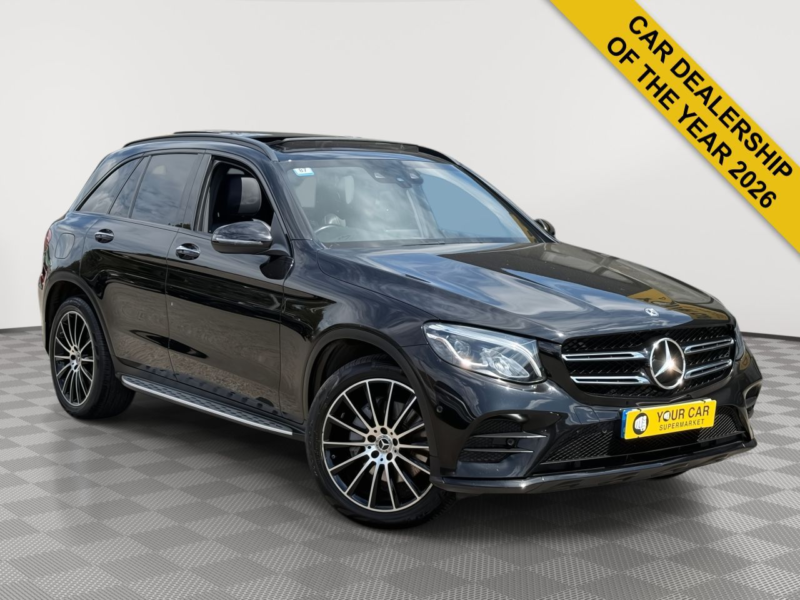 2018 Mercedes-Benz Glc 2.1 Glc220d Amg Line (premium) SUV 5dr Diesel G-Tronic 4matic Euro 6 (s/s) (170 Ps) in Black — image 1