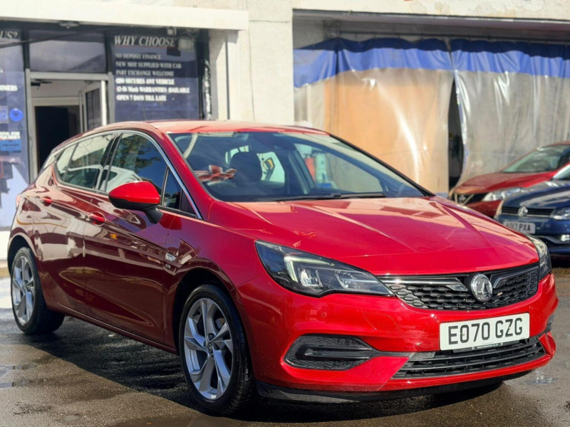 2020 Vauxhall Astra 1.4i Turbo Sri CVT Euro 6 (s/s) 5dr in Red — image 1