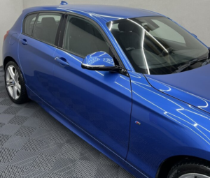 2014 BMW 1 Series 2.0 120d Xdrive M Sport 5dr in Blue — image 5
