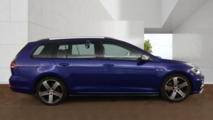 2017 Volkswagen Golf 2.0 Tsi Bluemotion Tech R Estate 310bhp 4x4,fsh in Blue — image 6