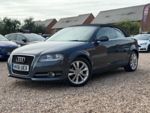 2011 Audi A3 Cabriolet 2.0 Tdi Sport S Tronic Euro 5 (s/s) 2dr in Grey — image 3