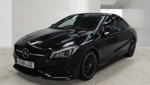 2018 Mercedes-Benz Cla 1.6 Cla200 Amg Line Night Edition (plus) Coupe 4dr Petrol 7g-Dct Euro 6 (s/s) (156 Ps) in Black — image 2