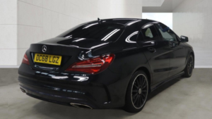 2018 Mercedes-Benz Cla 1.6 Cla200 Amg Line Night Edition (plus) Coupe 4dr Petrol 7g-Dct Euro 6 (s/s) (156 Ps) in Black — image 4