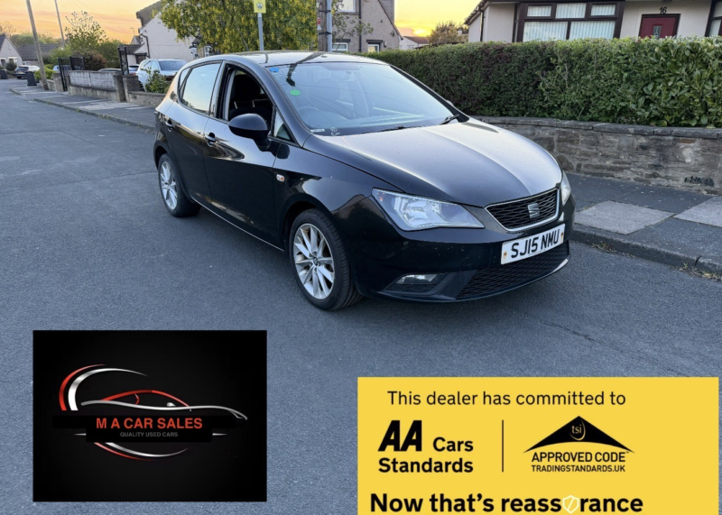 2015 SEAT Ibiza 1.4 Toca in Black — image 1