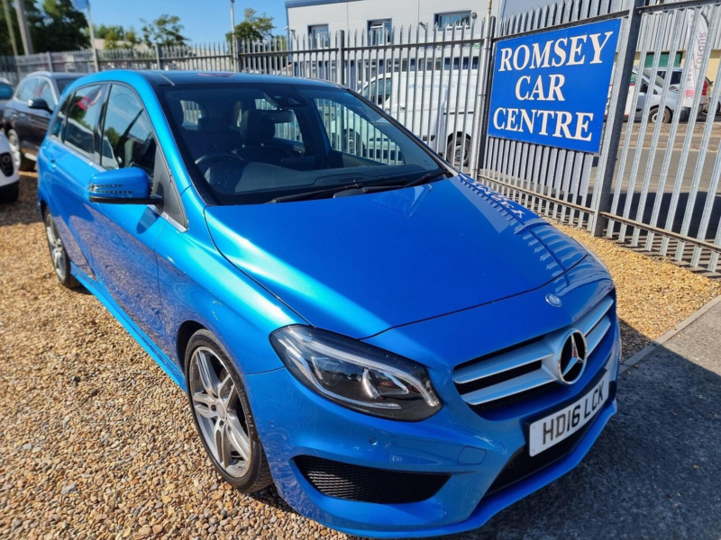 2016 Mercedes-Benz B Class 1.6 B200 Amg Line (premium Plus) 7g-Dct Euro 6 (s/s) 5dr in Blue — image 1