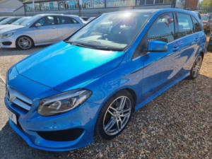 2016 Mercedes-Benz B Class 1.6 B200 Amg Line (premium Plus) 7g-Dct Euro 6 (s/s) 5dr in Blue — image 3