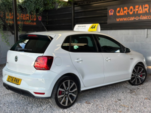 2016 Volkswagen Polo 1.8 Tsi Bluemotion Tech Gti in White — image 5