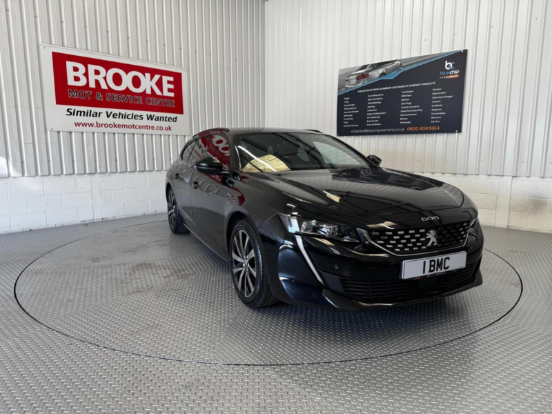 2021 Peugeot 508 Sw 1.2 Puretech Gt Line Eat Euro 6 (s/s) 5dr in Black — image 1