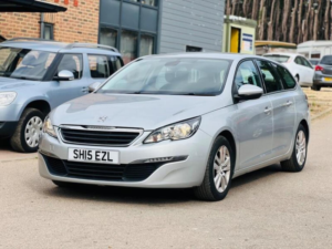 2015 Peugeot 308 Sw 1.2 Puretech Active Euro 6 (s/s) 5dr in Silver — image 3