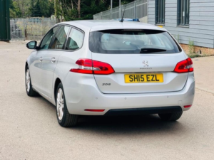 2015 Peugeot 308 Sw 1.2 Puretech Active Euro 6 (s/s) 5dr in Silver — image 6