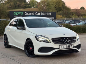 2017 Mercedes-Benz A Class 1.6 A200 Amg Line (premium) 7g-Dct Euro 6 (s/s) 5dr in White — image 3