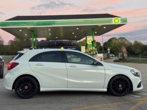 2017 Mercedes-Benz A Class 1.6 A200 Amg Line (premium) 7g-Dct Euro 6 (s/s) 5dr in White — image 4
