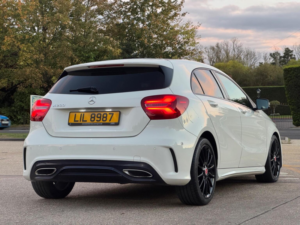 2017 Mercedes-Benz A Class 1.6 A200 Amg Line (premium) 7g-Dct Euro 6 (s/s) 5dr in White — image 6