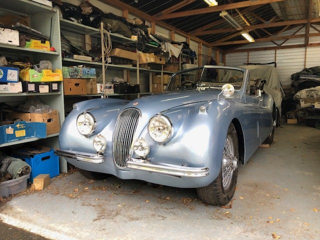 1953 Jaguar Xk Ref 8468 - Jaguar Xk120 Dhc - (rhd) - Recent Restoration in Blue — image 1