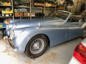 1953 Jaguar Xk Ref 8468 - Jaguar Xk120 Dhc - (rhd) - Recent Restoration in Blue — image 2