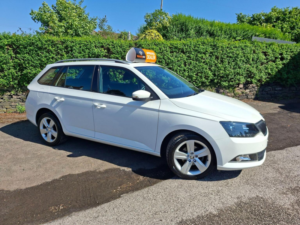 2015 Skoda Fabia 1.2 Tsi Se L Euro 6 (s/s) 5dr in White — image 3