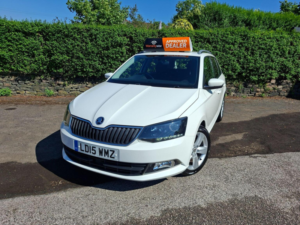 2015 Skoda Fabia 1.2 Tsi Se L Euro 6 (s/s) 5dr in White — image 4