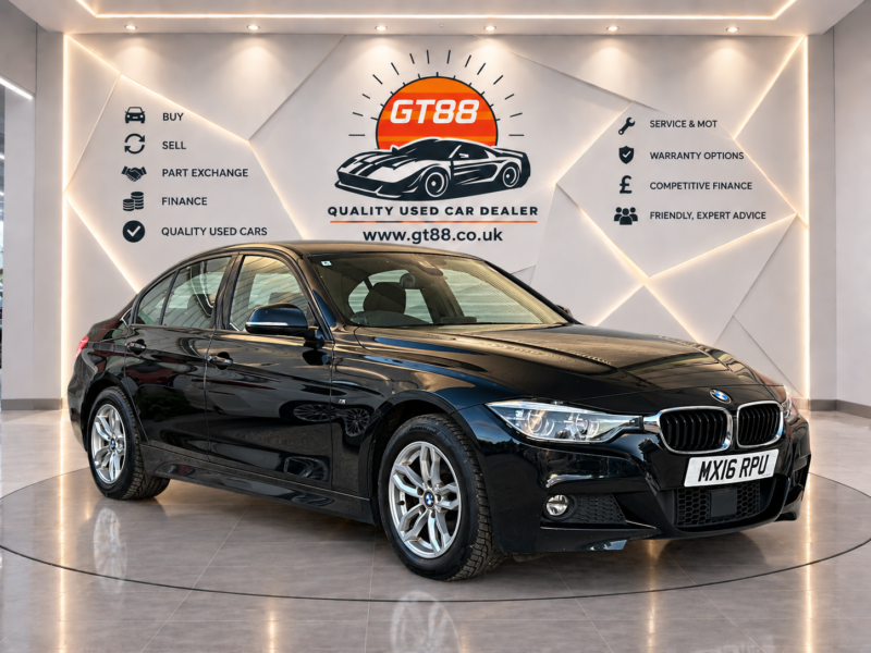 2016 BMW 3 Series BMW 3 Series 320i M Sport Auto in Black — image 1