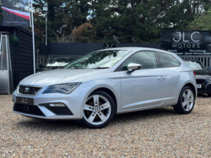 2017 SEAT Leon 1.4 Ecotsi Fr Technology Sport Coupe Euro 6 (s/s) 3dr in Silver — image 2