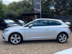 2017 SEAT Leon 1.4 Ecotsi Fr Technology Sport Coupe Euro 6 (s/s) 3dr in Silver — image 6