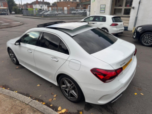 2020 Mercedes-Benz A Class 2.0 A250 Amg Line Edition (premium Plus) Saloon 4dr Petrol 7g-Dct Euro 6 (s/s) (224 Ps) in White — image 3