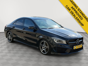 2015 Mercedes-Benz Cla 1.6 Cla180 Amg Sport Coupe 4dr Petrol Manual Euro 6 (s/s) (122 Ps) in Black — image 2