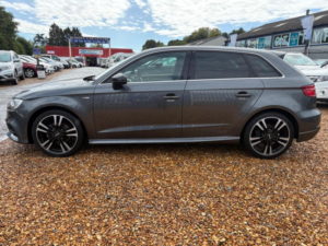 2019 Audi A3 1.5 Tfsi Cod 35 S Line Sportback Euro 6 (s/s) 5dr in Grey — image 3