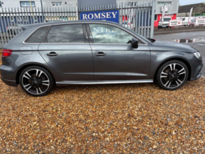 2019 Audi A3 1.5 Tfsi Cod 35 S Line Sportback Euro 6 (s/s) 5dr in Grey — image 4