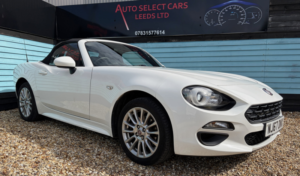 2017 Fiat 124 Spider 1.4 Multiair Classica Convertible 2dr Petrol Euro 6 (140 Ps) in White — image 2