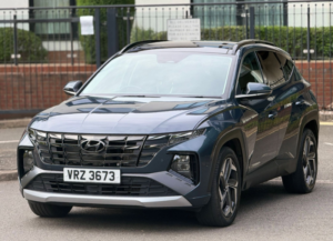 2024 Hyundai Tucson 1.6 T-Gdi Ultimate SUV 5dr Petrol Manual Euro 6 (s/s) (150 Ps) in Blue — image 3