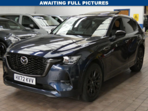 2022 Mazda Cx-60 2.5 E-Skyactiv 17.8kwh Homura SUV 5dr Petrol Plug-In Hybrid Auto 4WD Euro 6 (327 Ps) in Blue — image 2