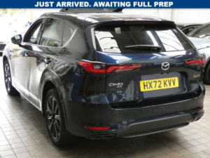 2022 Mazda Cx-60 2.5 E-Skyactiv 17.8kwh Homura SUV 5dr Petrol Plug-In Hybrid Auto 4WD Euro 6 (327 Ps) in Blue — image 3