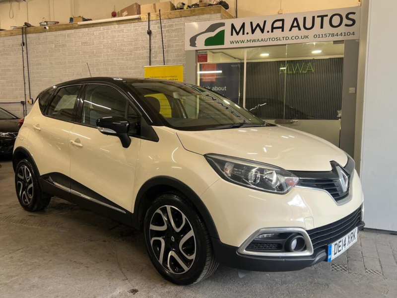 2014 Renault Captur 0.9 Tce Energy Dynamique Medianav SUV 5dr Petrol Manual Euro 5 (s/s) (90 Ps) in White — image 1