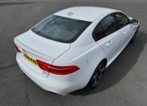 2018 Jaguar Xe 2.0d R-Sport Auto Euro 6 (s/s) 4dr in White — image 4